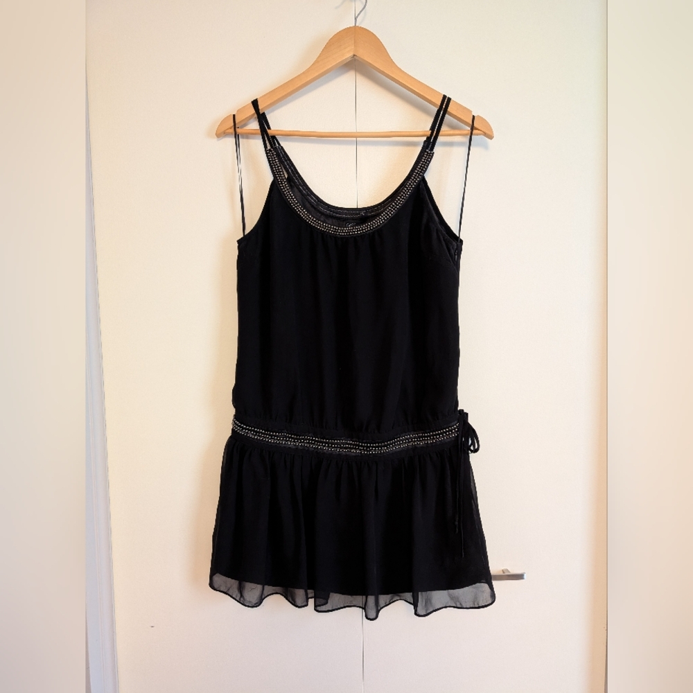 Black Mini Dress By Guess
